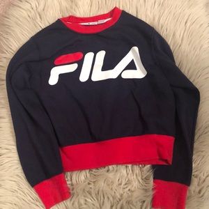 FILA Cropped Sweatshirt